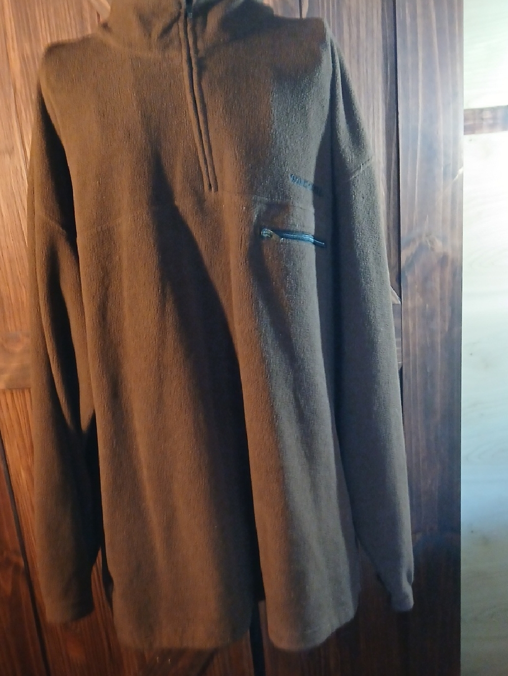 Winchester Vintage Brown Quarter-Zip Fleece Pullover